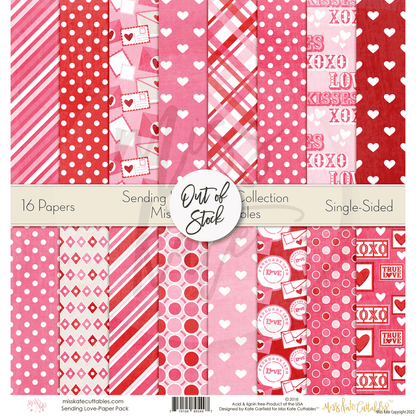 Bargain Bin - Sending Love Paper Pack 12X12 (Ss)
