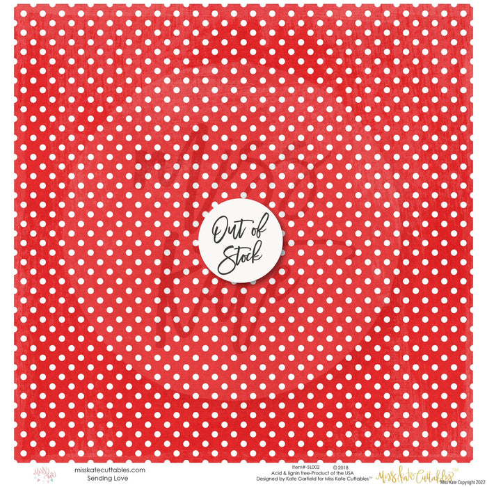 Bargain Bin - Sending Love Paper Pack 12X12 (Ss)