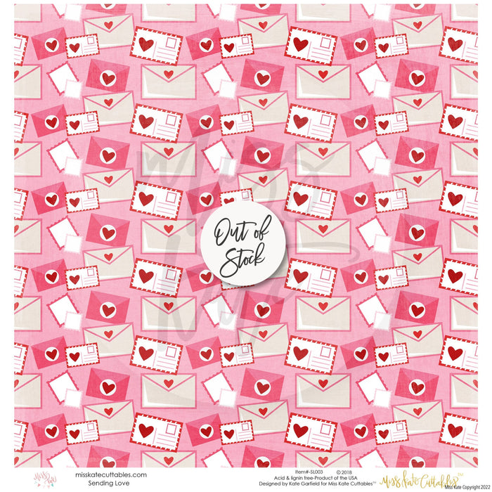 Bargain Bin - Sending Love Paper Pack 12X12 (Ss)