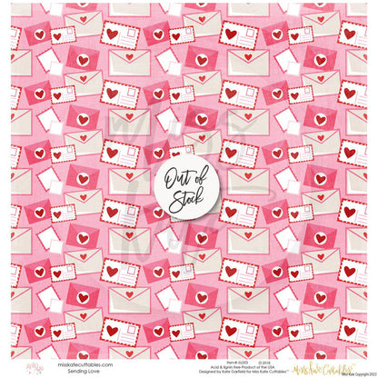 Bargain Bin - Sending Love Paper Pack 12X12 (Ss)