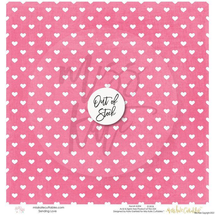Bargain Bin - Sending Love Paper Pack 12X12 (Ss)