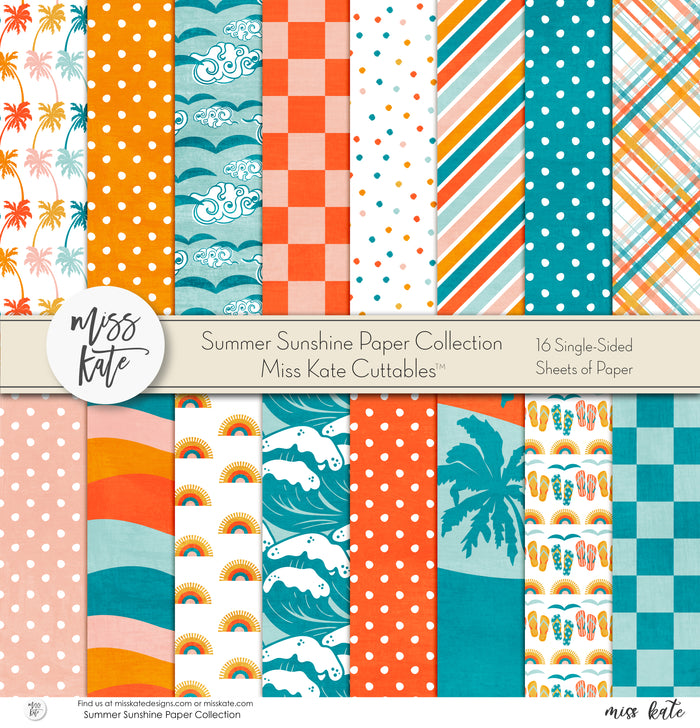 Bargain Bin - Summer Sunshine -Paper Pack