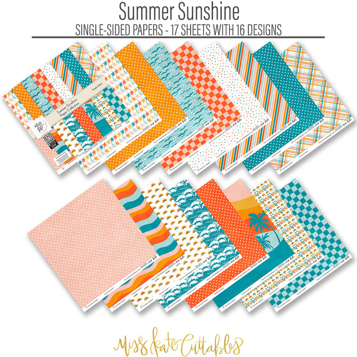 Bargain Bin - Summer Sunshine -Paper Pack