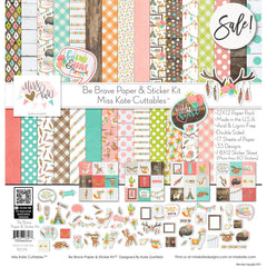 Be Brave - Paper & Sticker Kit 12X12 (Ds)