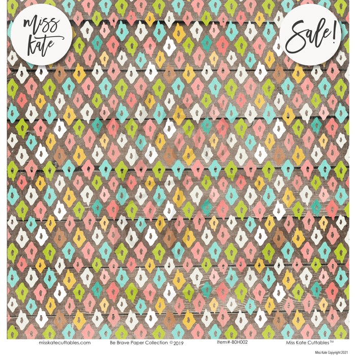 Be Brave - Paper & Sticker Kit 12X12 (Ds)