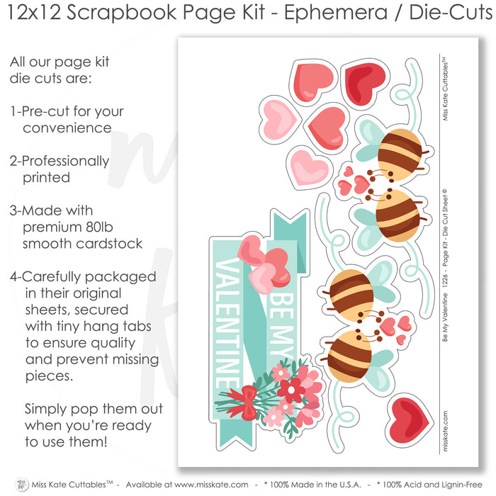 Be My Valentine - Page Kit