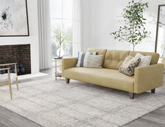 The Rug Corner Feizy Belfort Transitional Geometric - Ivory/Gray/Tan