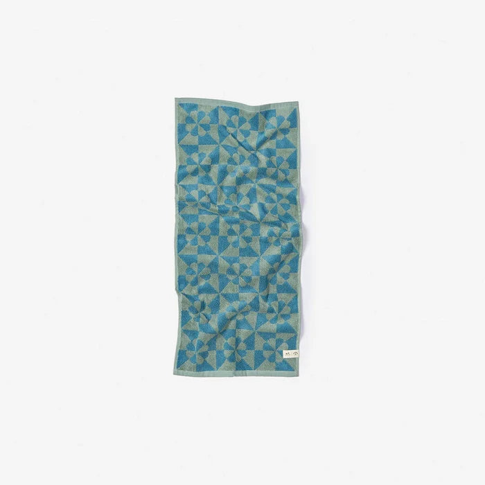 Bex Hand Towel | Dusty Blue - Slowtide