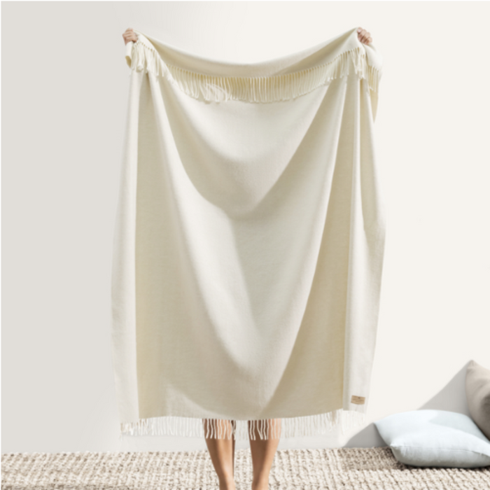 Birch Herringbone Throw