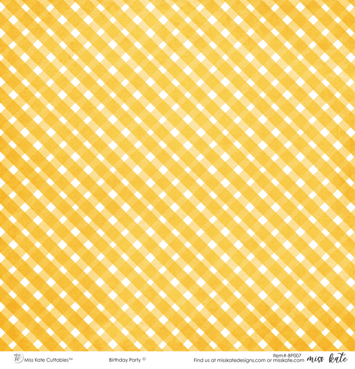 Birthday Party - Paper Pack Single Sided