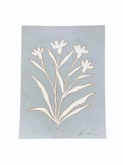 Blue and White Botanicals III