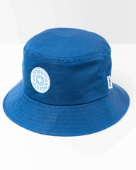 Bucket Hat MAJA® Costa, Azul marino, vista frontal, Poliéster, protección solar y estilo casual