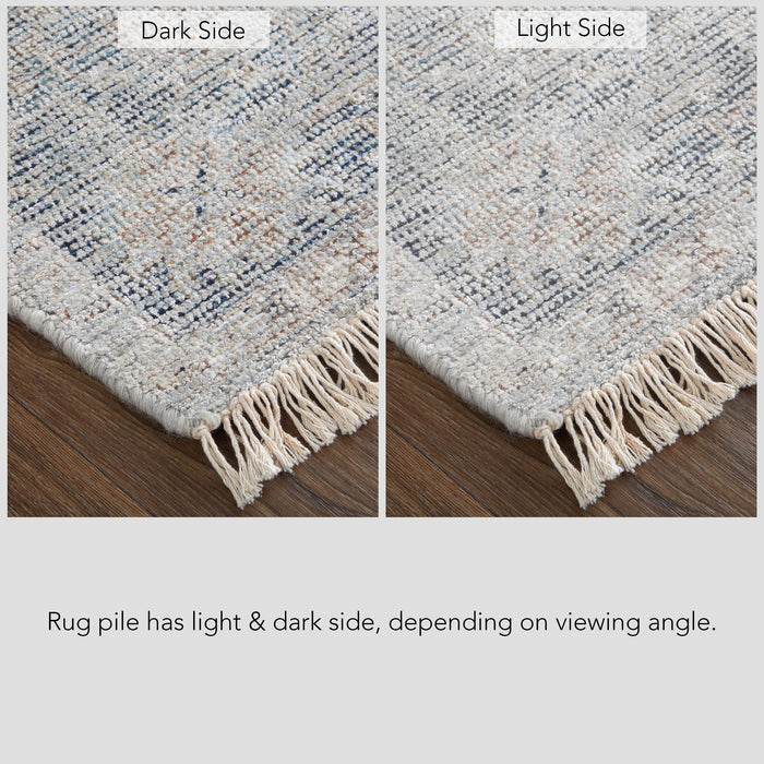 The Rug Corner Feizy Caldwell Transitional Distressed - Gray/Blue/Taupe  Caldwell Transitional Distressed - Gray/Blue/Taupe