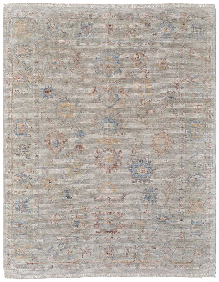 The Rug Corner Feizy Caldwell Transitional Floral & Botanical - Brown/Tan/Blue