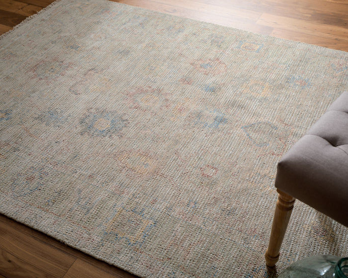 lifestyle The Rug Corner Feizy Caldwell Transitional Floral & Botanical - Brown/Tan/Blue
