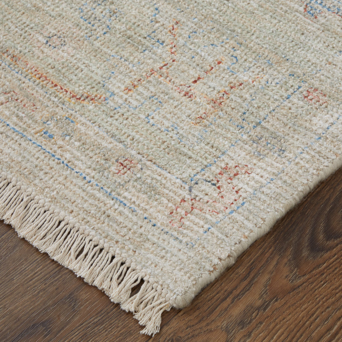 The Rug Corner Feizy Caldwell Transitional Floral & Botanical - Brown/Tan/Blue