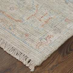 The Rug Corner Feizy Caldwell Transitional Floral & Botanical - Brown/Tan/Blue