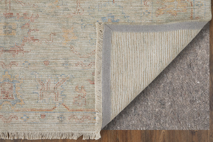 The Rug Corner Feizy Caldwell Transitional Floral & Botanical - Brown/Tan/Blue