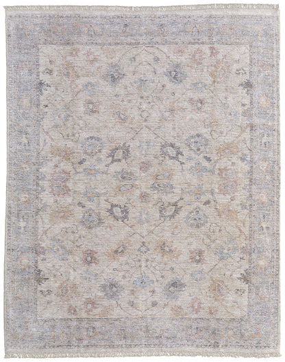 The Rug Corner Feizy Caldwell Transitional Floral & Botanical - Ivory/Tan/Blue  Caldwell Transitional Floral & Botanical - Ivory/Tan/Blue