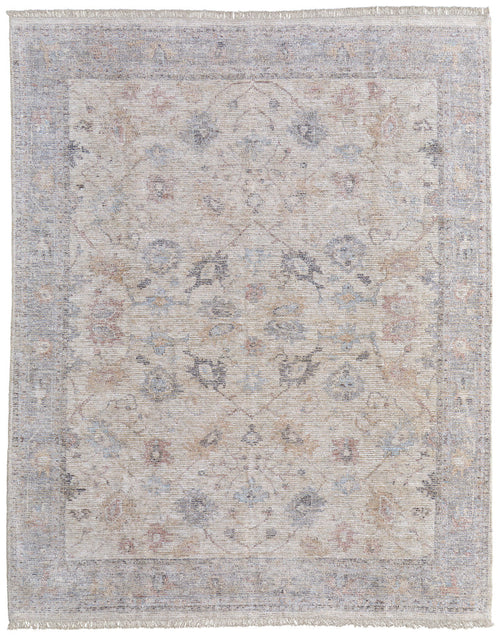 The Rug Corner Feizy Caldwell Transitional Floral & Botanical - Ivory/Tan/Blue  Caldwell Transitional Floral & Botanical - Ivory/Tan/Blue