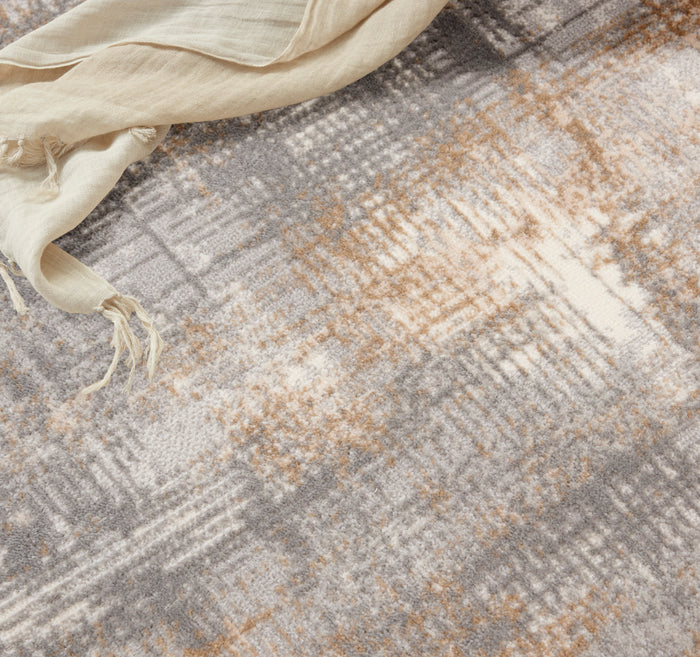 The Rug Corner Calvin Klein Calvin Klein Rush - Grey/Beige Area Rug CK951