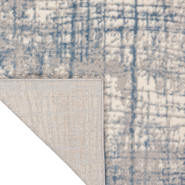 The Rug Corner Calvin Klein Calvin Klein Rush - Ivory/Blue Area Rug CK950