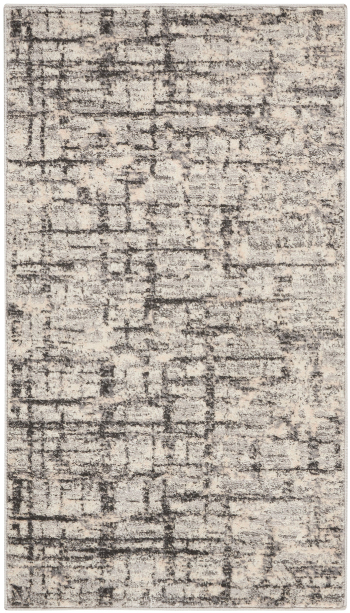 The Rug Corner Calvin Klein Calvin Klein Rush - Ivory/Grey Area Rug CK952