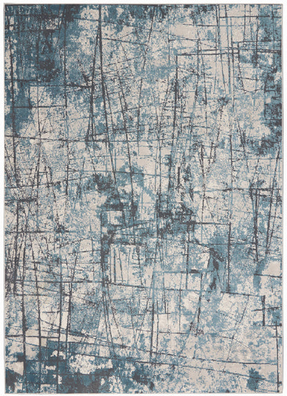 Calvin Klein Vapor - Grey/Blue Area Rug CK972