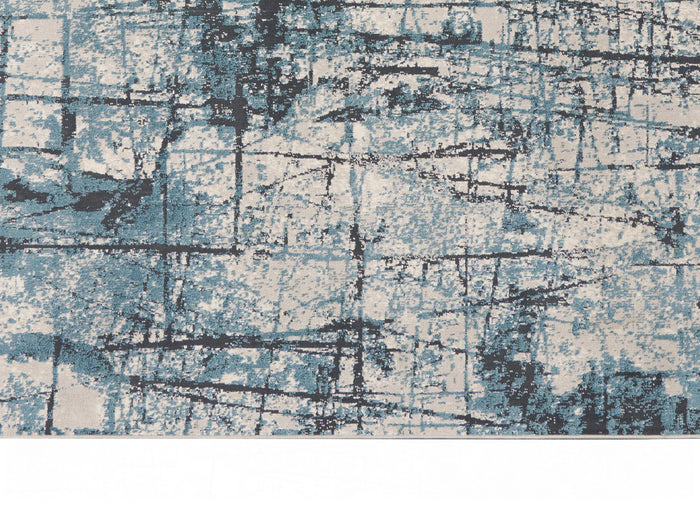 Calvin Klein Vapor - Grey/Blue Area Rug CK972