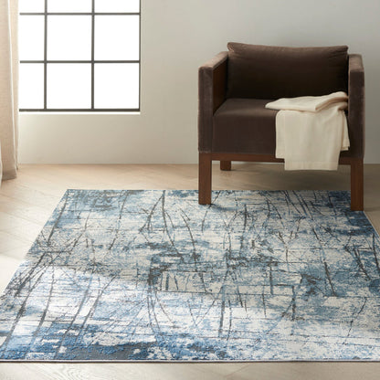 Calvin Klein Vapor - Grey/Blue Area Rug CK972