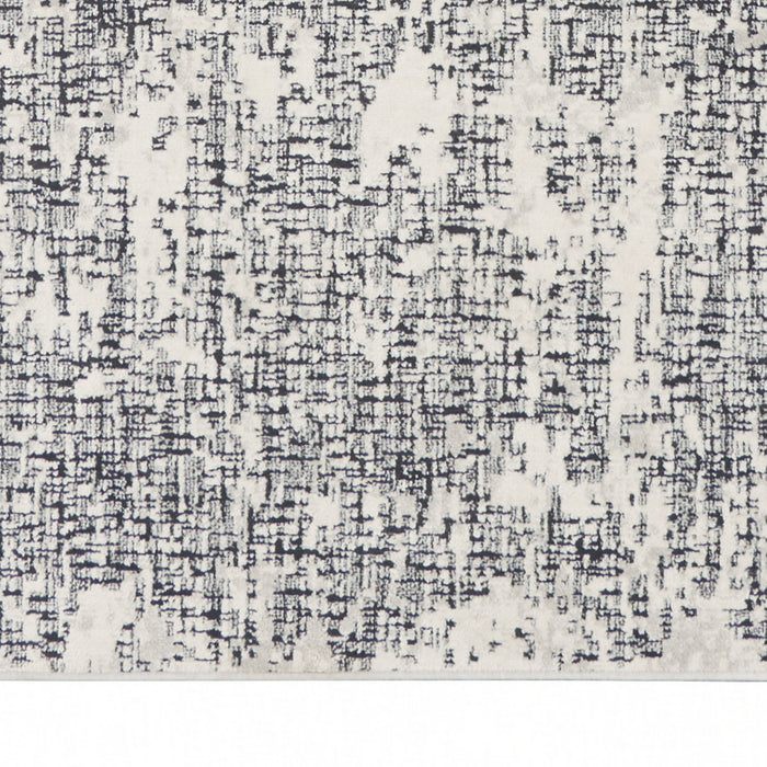 Calvin Klein Vapor - Ivory/Black Area Rug CK971