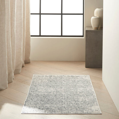 Calvin Klein Vapor - Ivory/Black Area Rug CK971