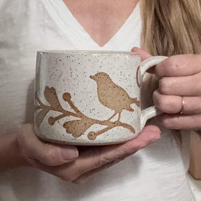 Camp Mug - Forest Friends - Bird and Moon