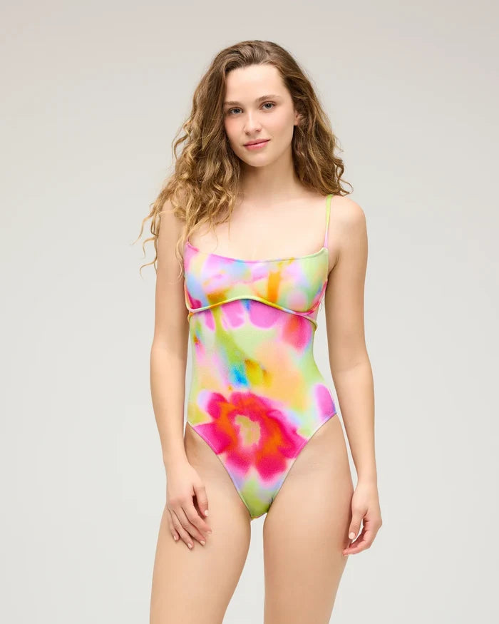 CANARIA ONE PIECE - FLORAL HAZE | SEEA