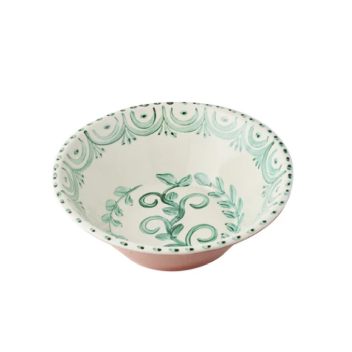 Casa Nuno Green & White Serving Dishes