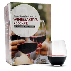 Chilean Malbec Wine Kit - Master Vintner® Winemaker's Reserve® with glass