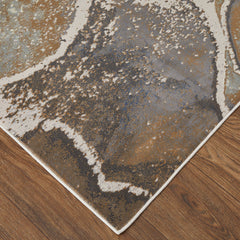 The Rug Corner Feizy Clio Modern Abstract - Gray/Brown