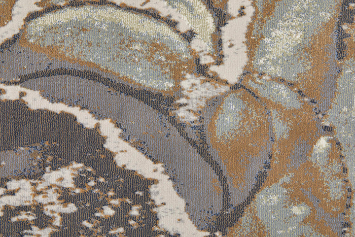 The Rug Corner Feizy Clio Modern Abstract - Gray/Brown