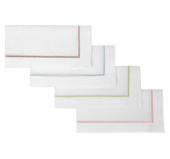 Colored Hemstitch Napkin - Maisonette Shop