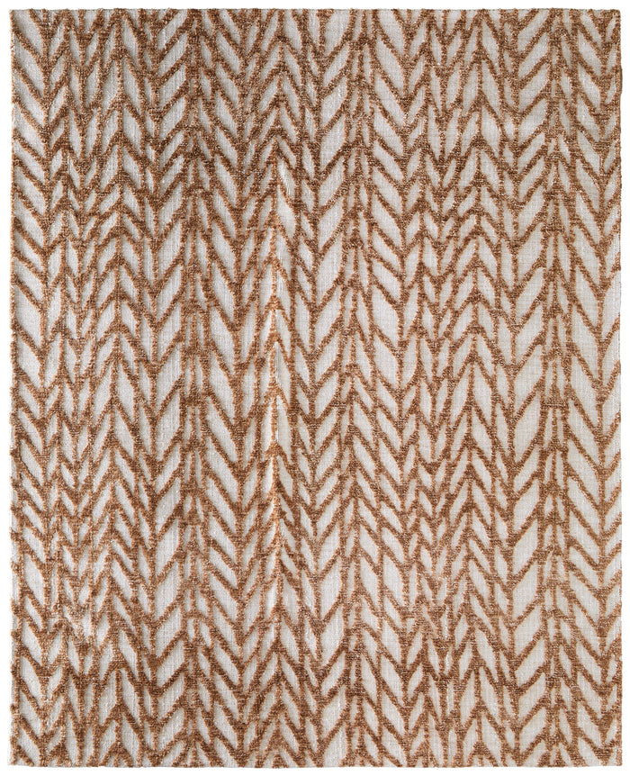 The Rug Corner Feizy Colton Modern Chevron - Brown/Tan  Colton Modern Chevron - Brown/Tan
