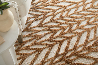 lifestyle The Rug Corner Feizy Colton Modern Chevron - Brown/Tan  Colton Modern Chevron - Brown/Tan