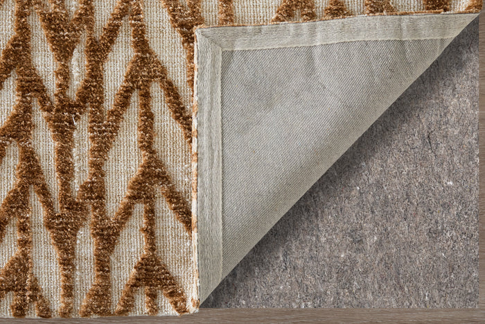 The Rug Corner Feizy Colton Modern Chevron - Brown/Tan  Colton Modern Chevron - Brown/Tan