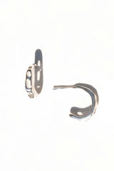 CONCHITA HOOPS | Silver - MONEH BRISEL JEWELRY