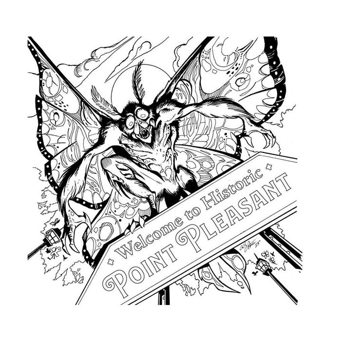 Cryptid Creatures Coloring Book