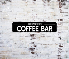 Custom Coffee Bar Decor Sign