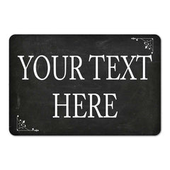 Custom personalized metal sign that can be made your way for home and garage wall decor