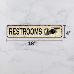 Custom Sign Right Hand Pointer