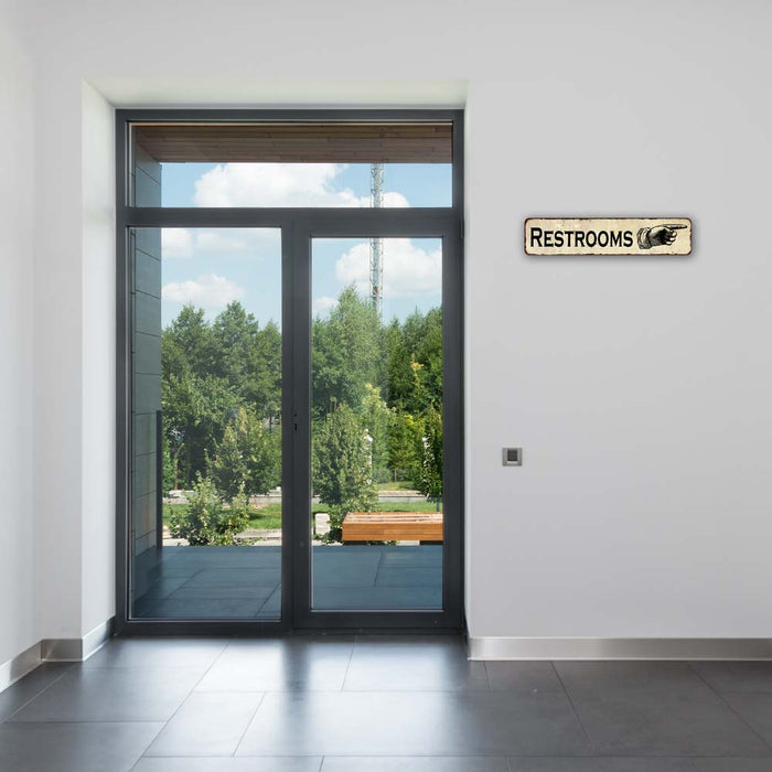 Custom Sign Right Hand Pointer