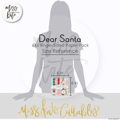 Dear Santa - 6X6 Paper Pack (Ss)