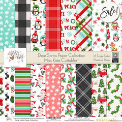 Dear Santa - Paper Pack Single Sided 12X12 (Ss)